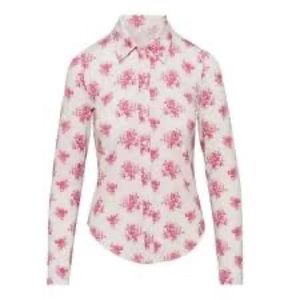 Aritzia Wilfred Pose Long Sleeve Button Down Shirt NWT